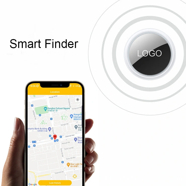 أداة تعقب GPS المحمولة أداة البحث الأساسية Pet BT Kids Location Smart جهاز تعقب Bluetooth كلب الحيوانات الأليفة جهاز تعقب GPS صغير