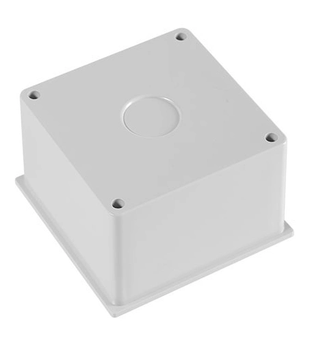 Outside IP67 Square PVC Electrical Conduit Fitting Waterproof Adaptable Box