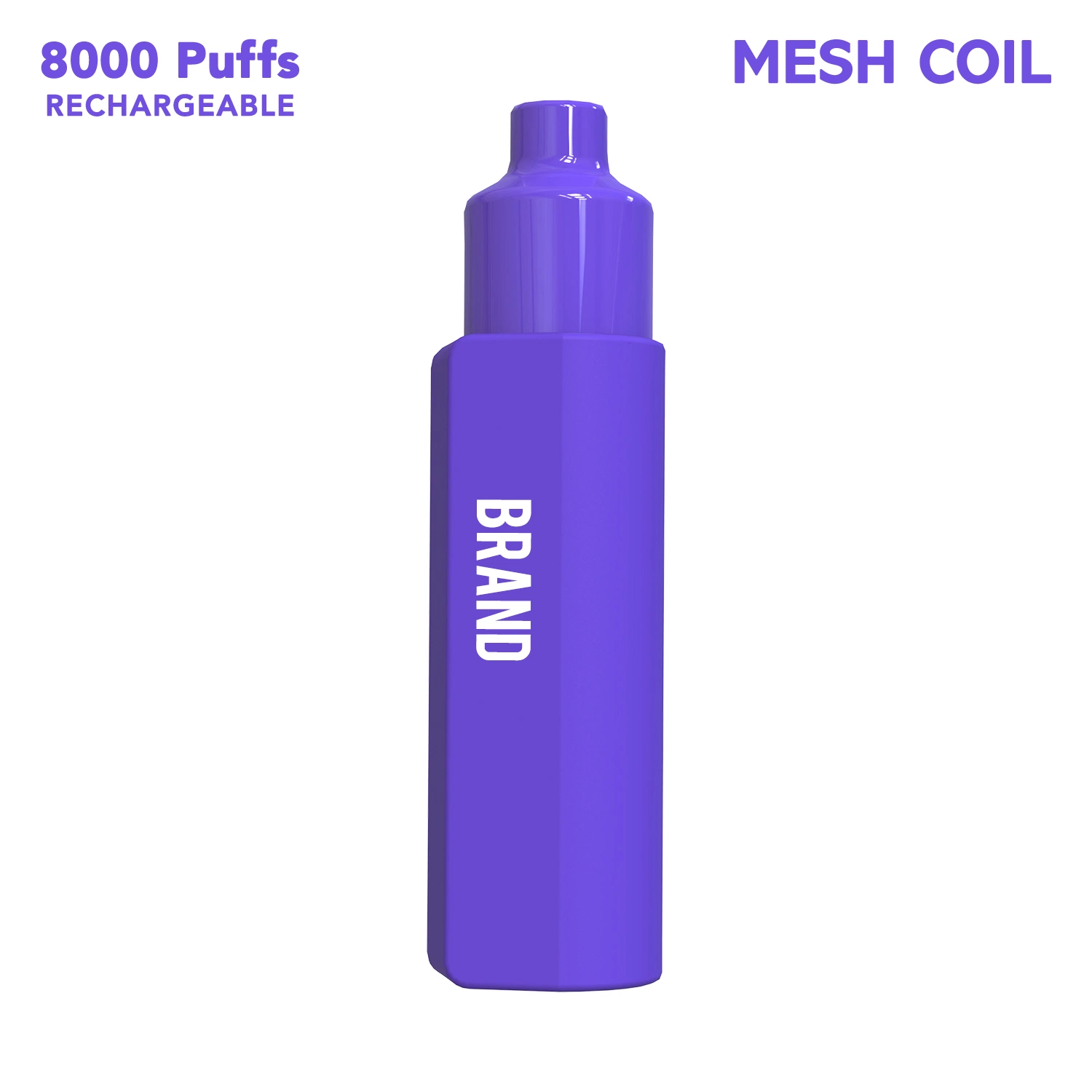 Pen Style Double Mesh Coil Disposable/Chargeable Vape vape with 8000 Puffs