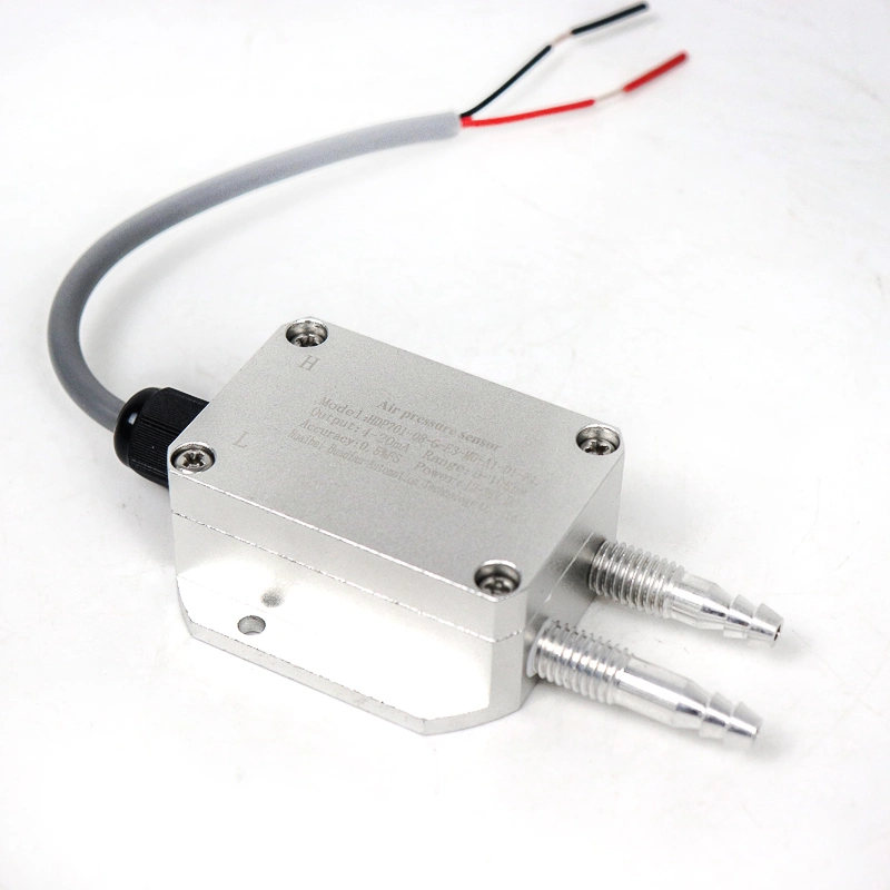 Air Differential Pressure Transducer 4-20mA RS485 Air Conditioner Pressure Sensor