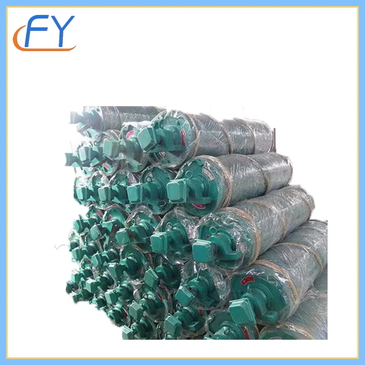 Customized New Conveyor Drum Conveying Roller Conveyor Brake Pulleys Carrying Machines Parts Price