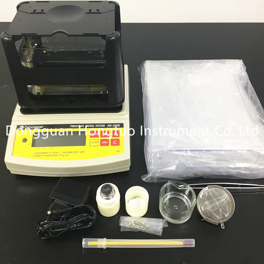 DH-300K DahoMeter Gold Purity Test Instrument, Gold and Platinum Density Tester Machine