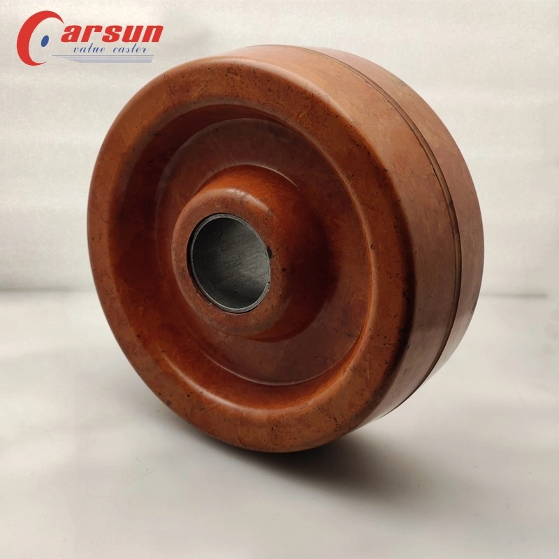 Carsun 8 Inch Fiberglass Super High Temperature Resin Red High Temperature 300 Celsius Degrees Wheel High Heat Wheel