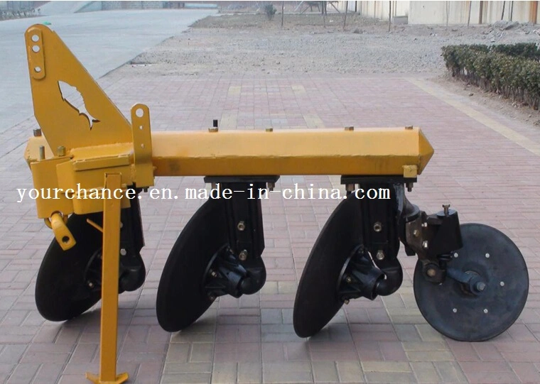 Kenya Hot Sale 1lts-3 60-90HP Tractor Mounted 0.9m Working Width 3 Discs Fish Type Disc Plough