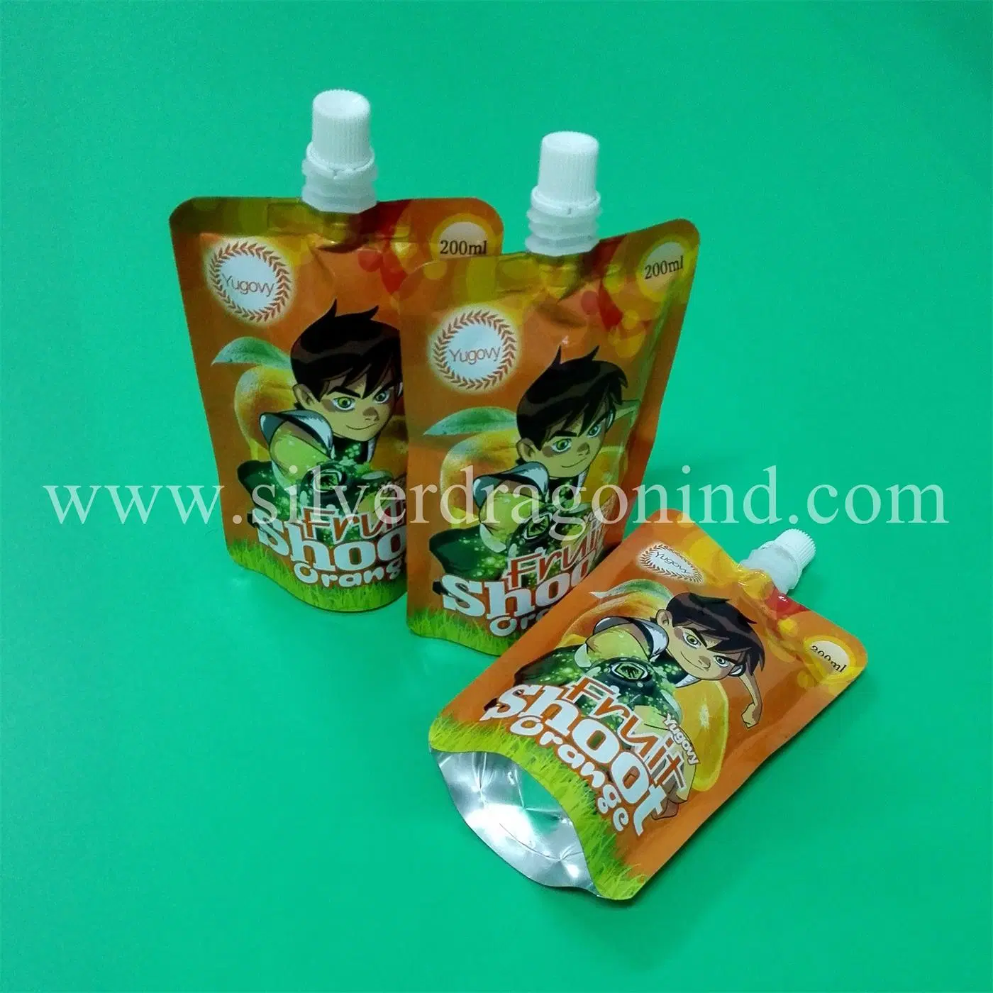 200ml Stand up Juice Spout Pouch