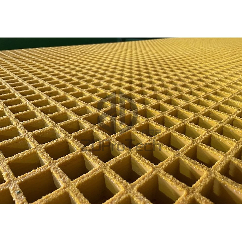 Quality Assurance Corrosion Resistant FRP Fiberglass Composite Grating