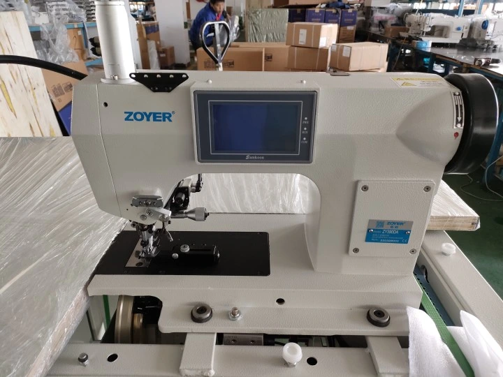 Zy390da Zoyer High quality/High cost performance  Computerized Decorative Hand Stitch Leather Industrial Sewing Machine