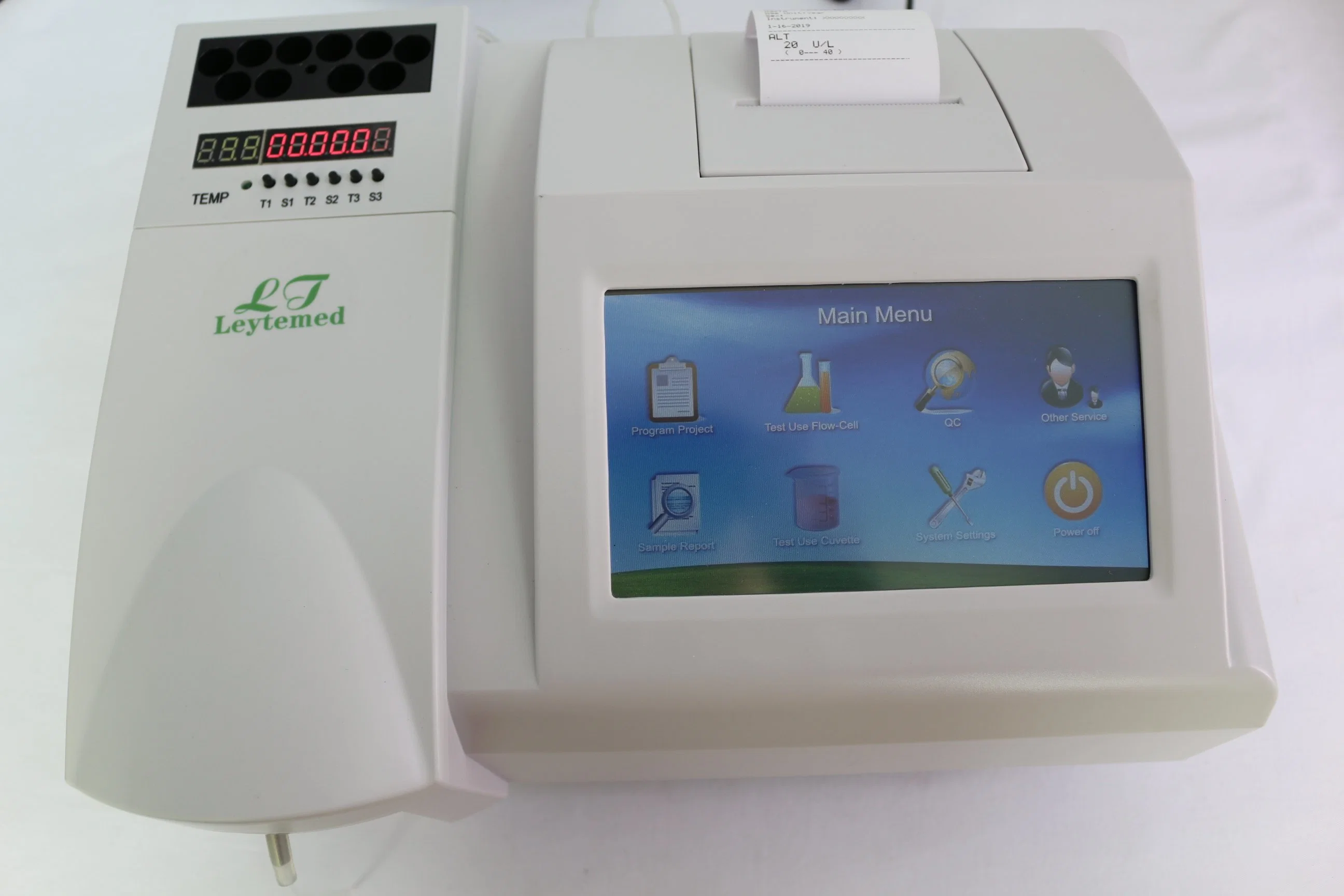 LTCC03 Laboratory 7-Inch Color LCD Touch-Screen Semi Automatic Chemistry Analyzer