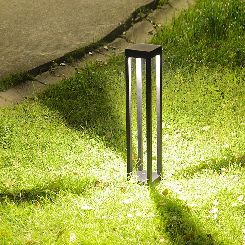 Lumière de bornage en gros pour jardin paysager extérieur au sol avec éclairage LED pour pelouse.