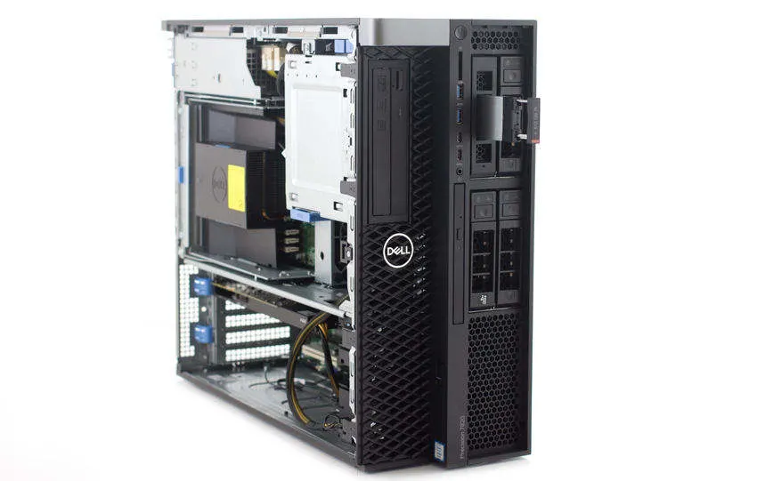 Original Intel Xeon 3104 8 GB de memória de 1 TB HDD DVD 950W de energia Dell Precision T7820 workstation de torre