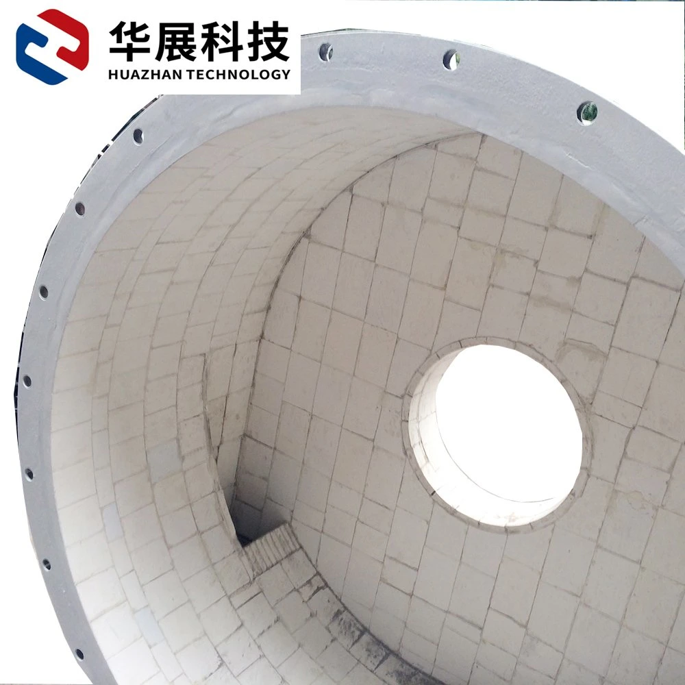 Ceramic Chip Wear-Resistant Pipe in Chemical Plant for Dry Ash Conveying Pipe