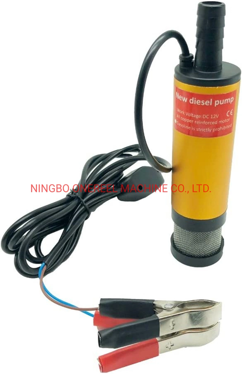 Aluminum Alloy Shell 12V DC Electric Self-Priming Mini Car Diesel Pump