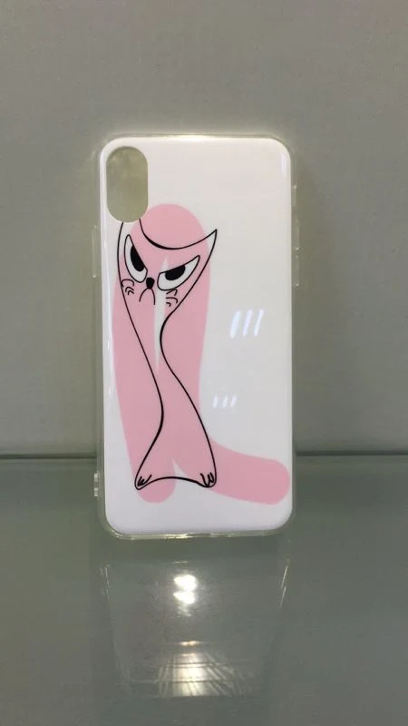 Cute Animal TPU Case Cover Holder Protective for iPhone X