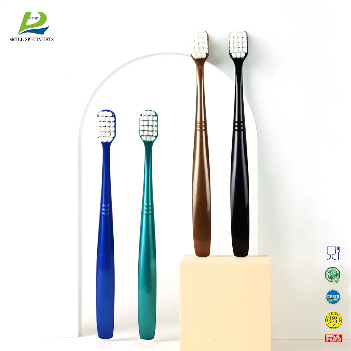 Extra Soft Teeth Whitening Wide Head 10000+ Nano Bristle Toothbrush