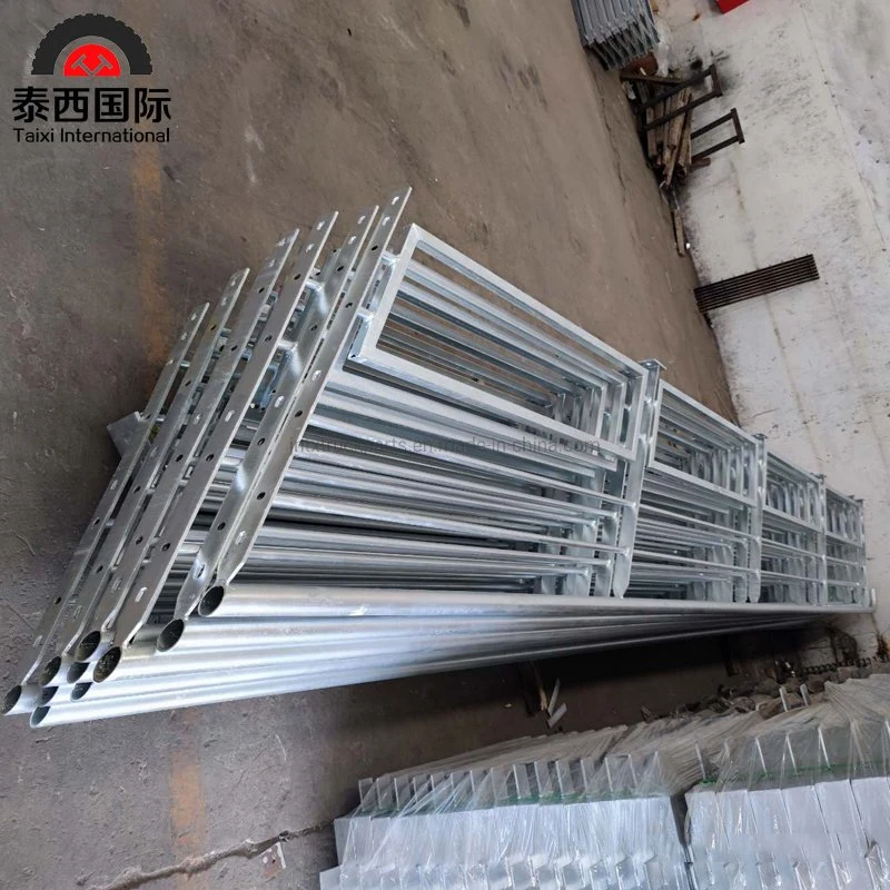Calha de segurança de proteção de aço com estrail de aço com Varanda Balaustrada metálica