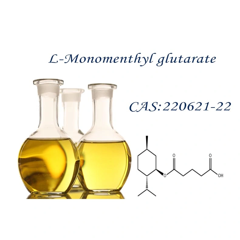 Factory Price 99% L-Monomenthyl Glutarate CAS No. 220621-22-7 Cooling Agent Monomer Spice Food Medicine Cosmetics