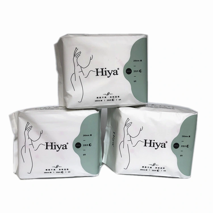 Hiya Brand Sanitary Napkins with Negative Anion for Ladies