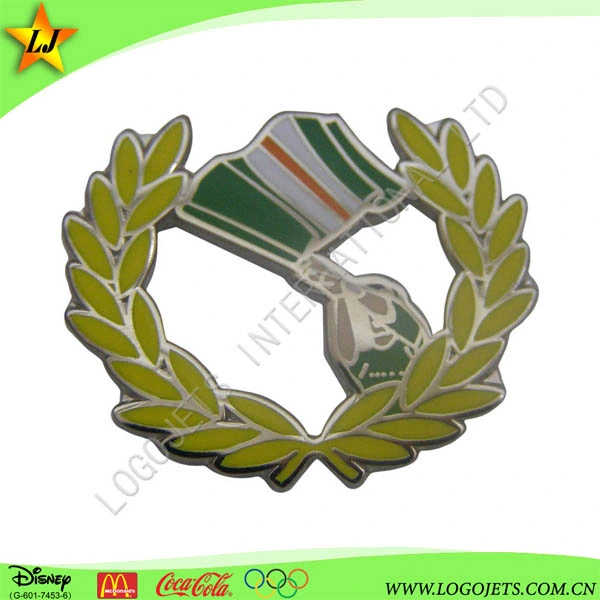 Promotional Souvenir Wreath Badge Business Gift