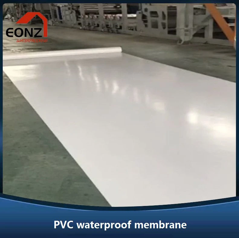 Polyvinyl Chloride Plastic PVC Waterproofing Membrane Roofing Material