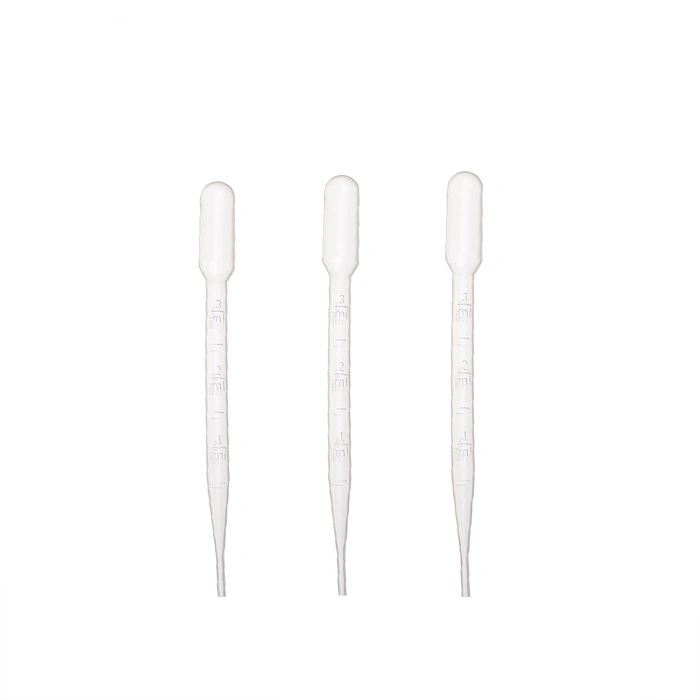 Fábrica de laboratorio directamente los diferentes tipos de plástico desechable Pipetas pipetas Pasteur