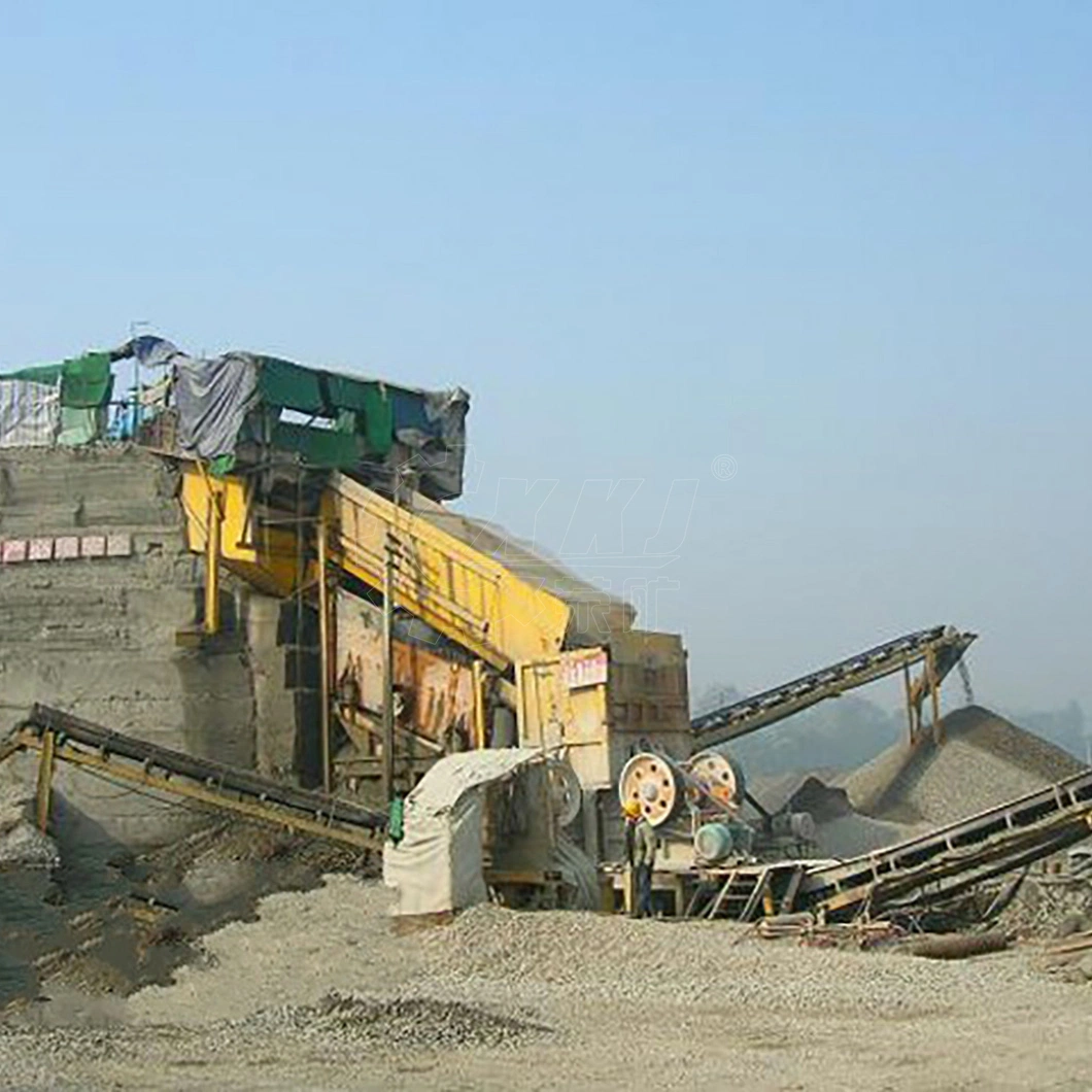 Complete Set Mining Crusher 40t/H 100t/H 300t/H Quarry Stone Crushing Production Line Plant