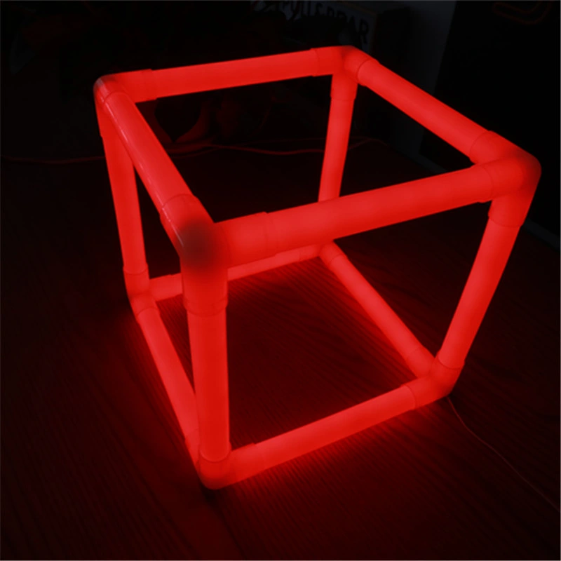 3D Window Display Square RGB Effect