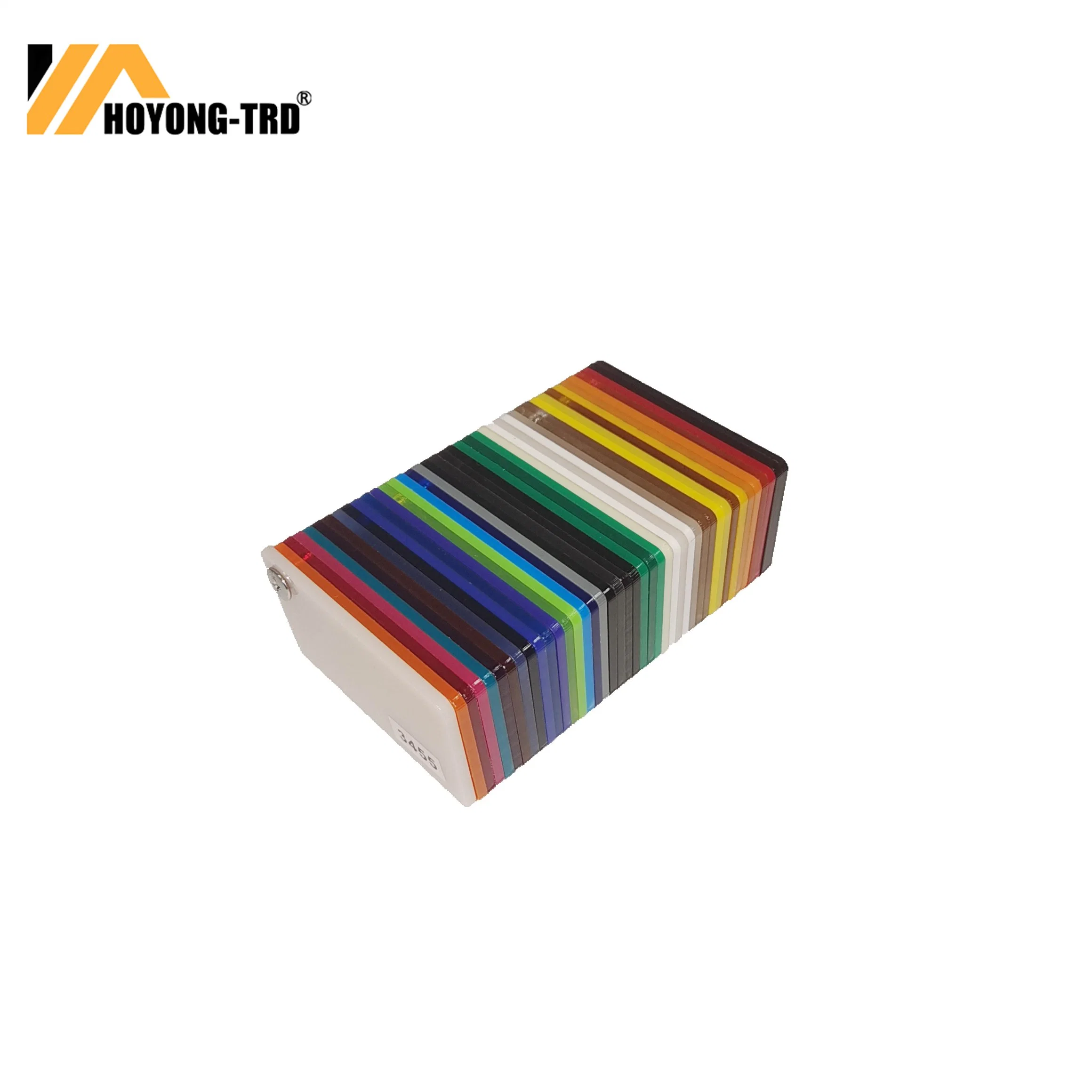 0.12 Inch Thick Acrylic Sheets Colorful PMMA Panels