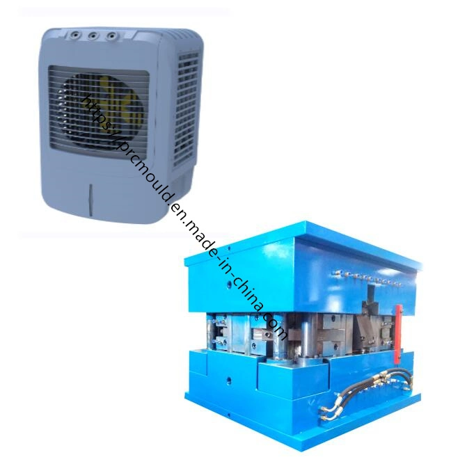 Moule d'injection de refroidisseur d'air en plastique avec ventilateur de refroidissement à eau pour appareil domestique.