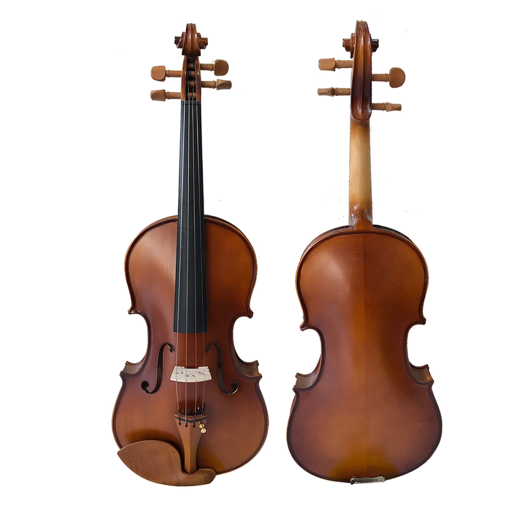 Wholesale/Supplier 4/4 3/4 1/2 1/4 1/8 1/10 1/16 Matte Varnishing Beginner Solid Violin