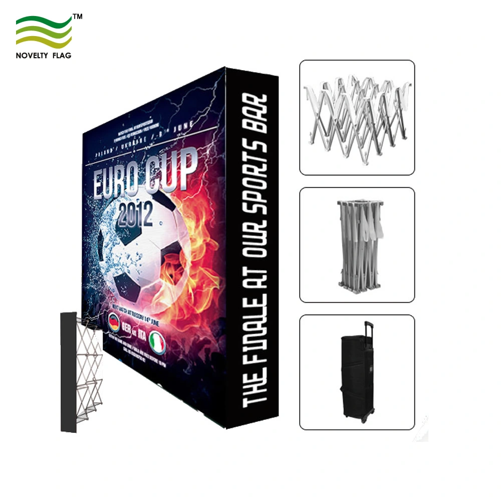 Pop up Display Stand Backdrop Wall Exhibition and Advertising Equipment