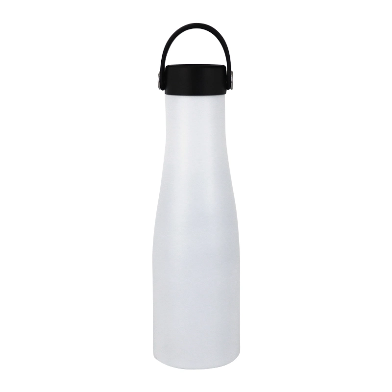 Customized Logo Double Layer 304 Insulated Metal Cold Cup Stainless Steel Bottle Drinking Water Bottle 600ml