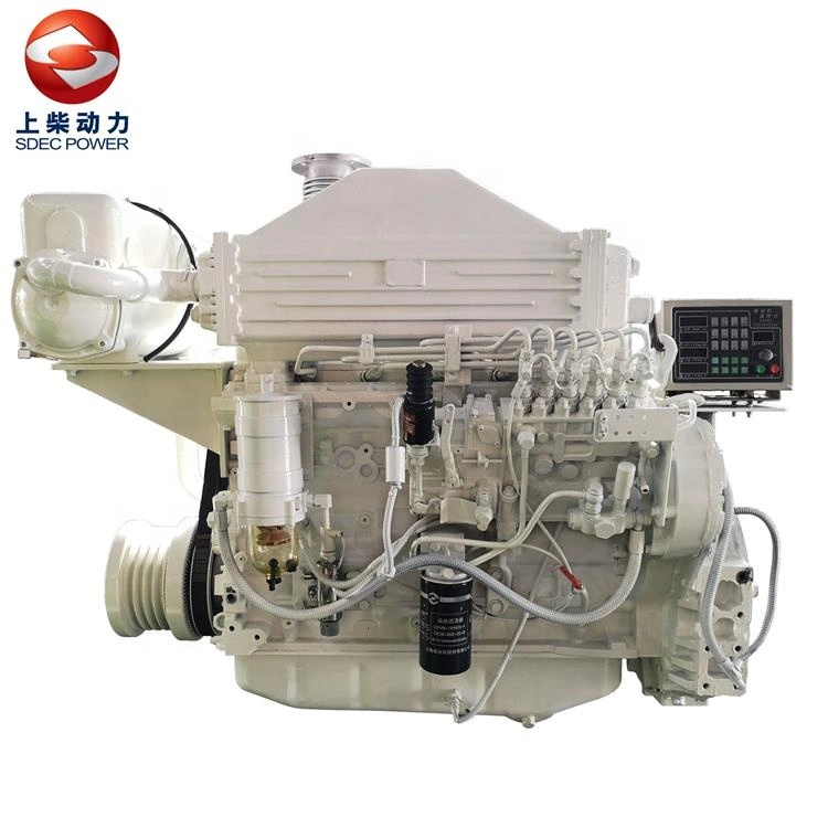 China Sdec 200HP 155kw Marino de 6 cilindros diesel intraborda lancha motor eléctrico