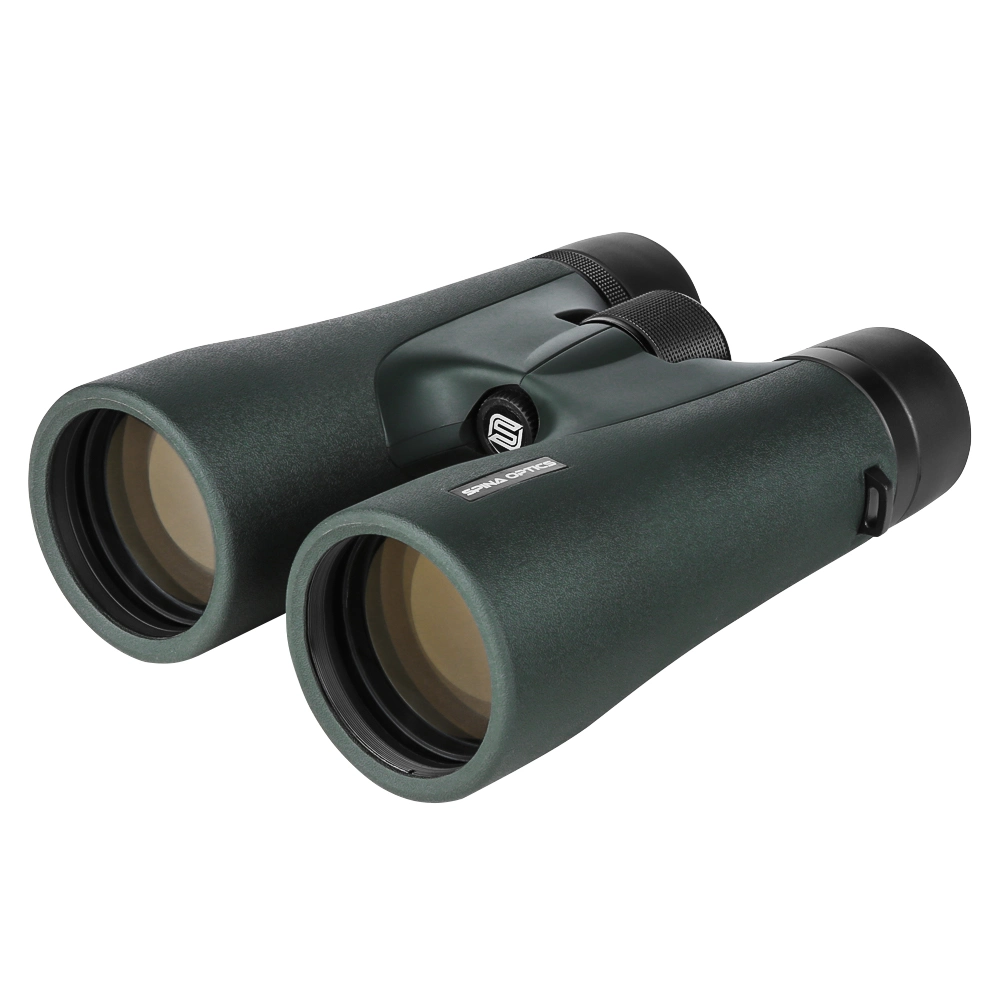 Spina Waterproof Binocular 10X50 ED Glass Super-Multi Coating High Power Telescope for Hunting Outdoor