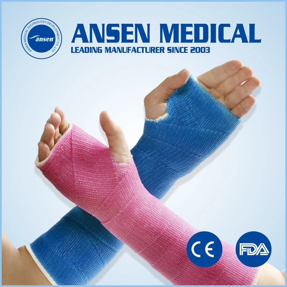 OEM Fiberglass Orthopedic Cast Synthetic Bandage Ortho Casting Medical Fiberglass Bandage