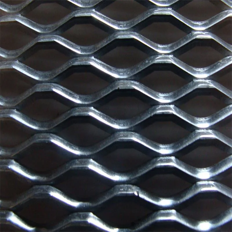 En acier inoxydable de surface brillant Expanded Metal Wire Mesh pour filtre à air