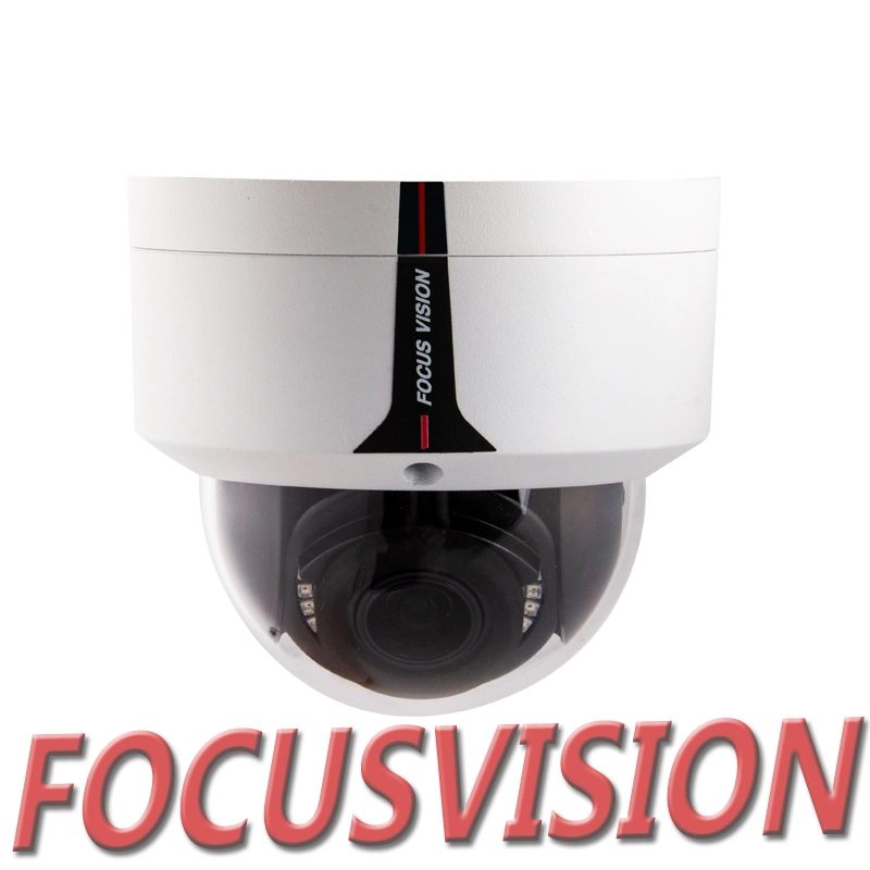 6MP 3X AF Zoom Wasserdichte, vandalensichere IR Poe IP-Dome-Kamera CCTV-Überwachungskamera für Netzwerksicherheit