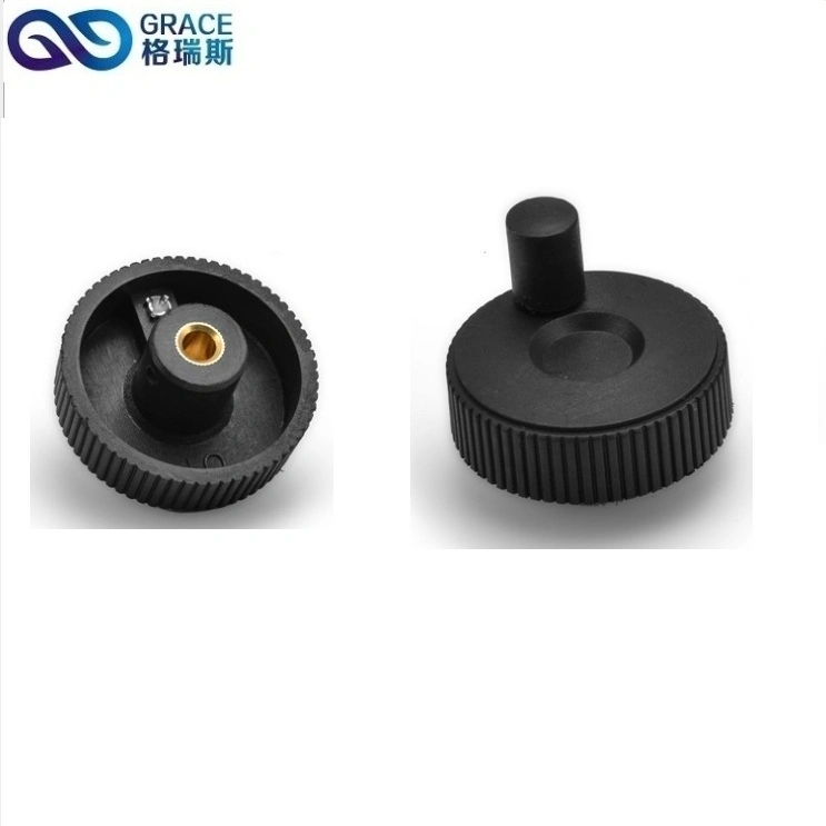 Hot Sale Plastic Black Knob with Handwheel for Lathe Machine with SGS