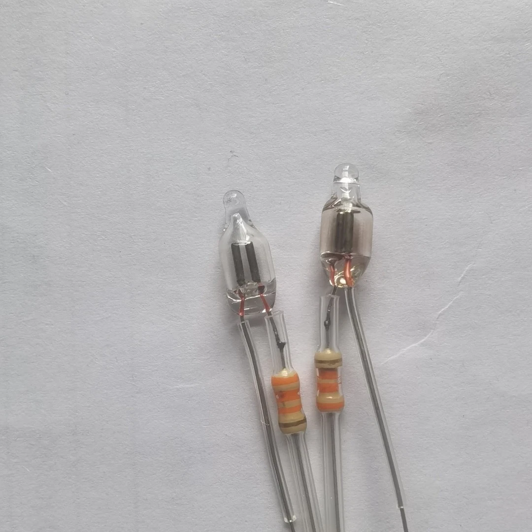 Ne-2 Weld with Carbon Film Resistor Neon Lamp