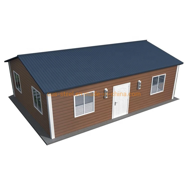 Low Cost Prefabricated Steel Frame Villa Long Lifespan Luxury Modular House