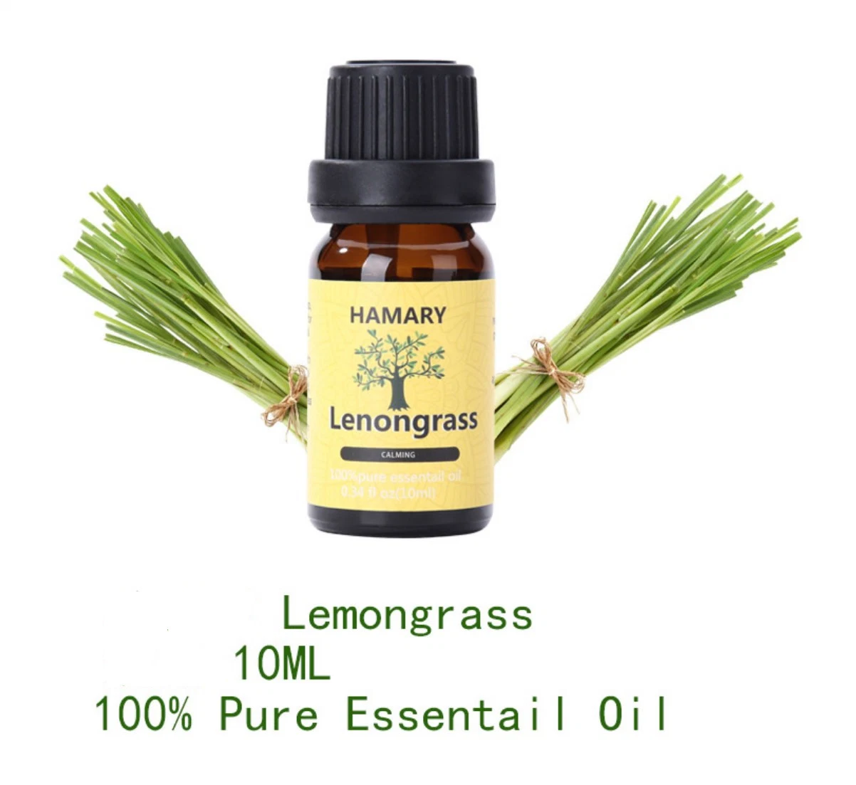 Best Price Antimicrobial, Antioxidant, Antifungal Reduce Stresss Beauty Skin Lemongrass Oil 10ml