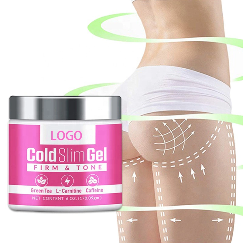 La pérdida de peso rápido de etiqueta privada de la Grasa de cintura Body Shaping Gel anti celulitis compacta caliente quema Barriga adelgazar crema caliente