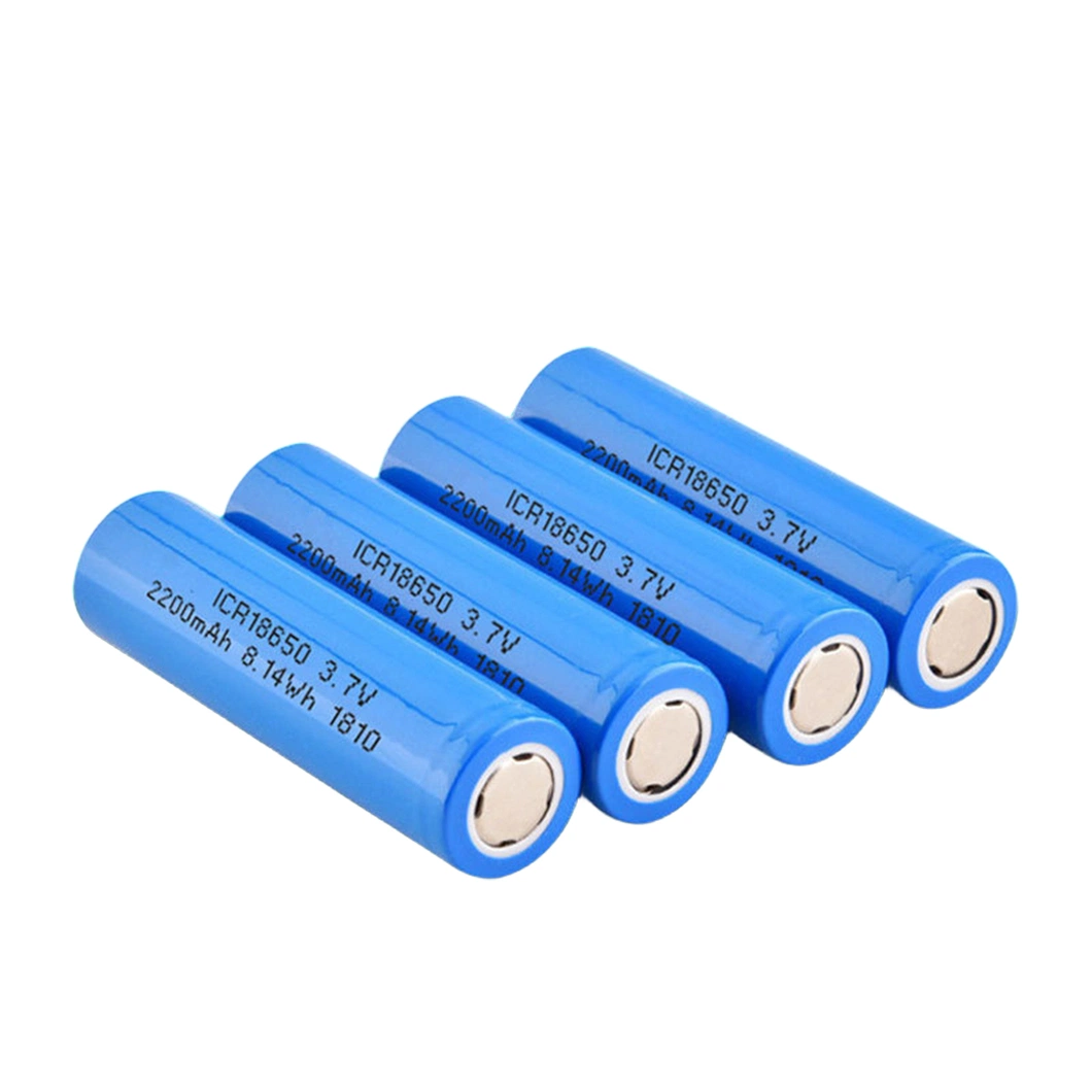 Fabricante 3,7V 2600mAh 18650-2p batería de batería para masajeadores mano de iluminación Calentadores y mucho más