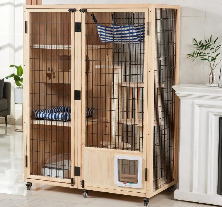 Cat&prime; S Wooden Cage-0001