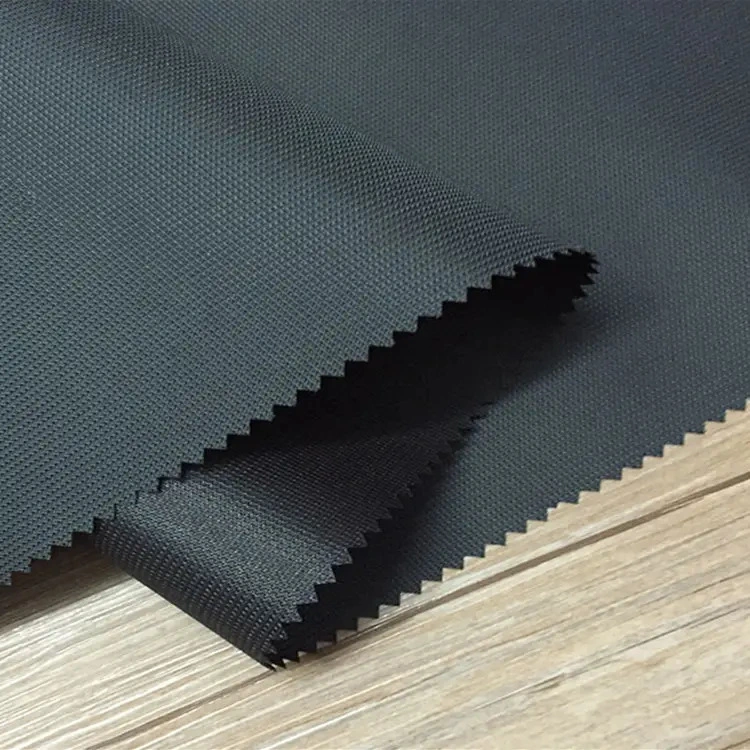 100% Polyester 300d DTY Stripe Print Silver Coating Oxford Fabric for Raincoat Car Cover Tent Awning Shading Canopy