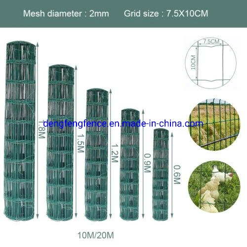 Factory Hot Sale Euro Fence Manufacturers Holland Euro Wire Mesh for Garden