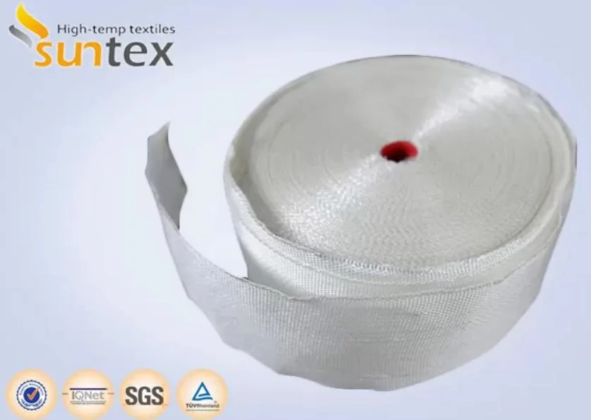 Flame Retardant 550c Resistance Fiberglass Cloth Tape Heat Protection Woven Fiberglass Tape