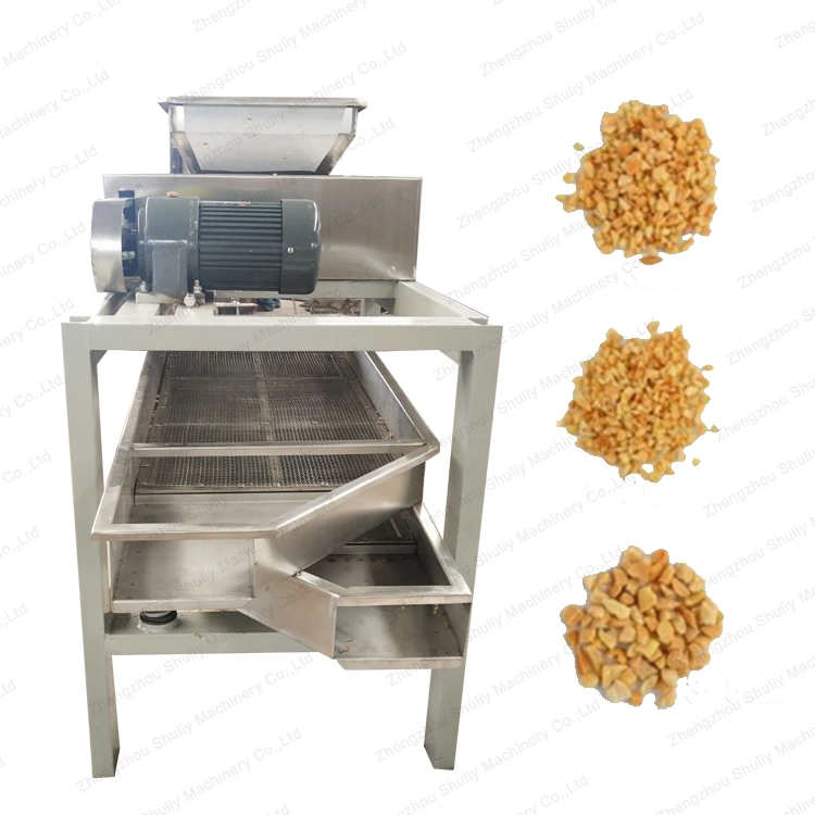 Chinese Supplier Peanut Kernel Crusher Pistachio Nut Chopper Hazelnut Cutting Machine