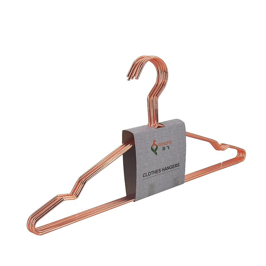Wholesale High Quality Clothes Drying Rack Nordic Home Rose Gold Metal Iron Rectangular Clothes Hanger