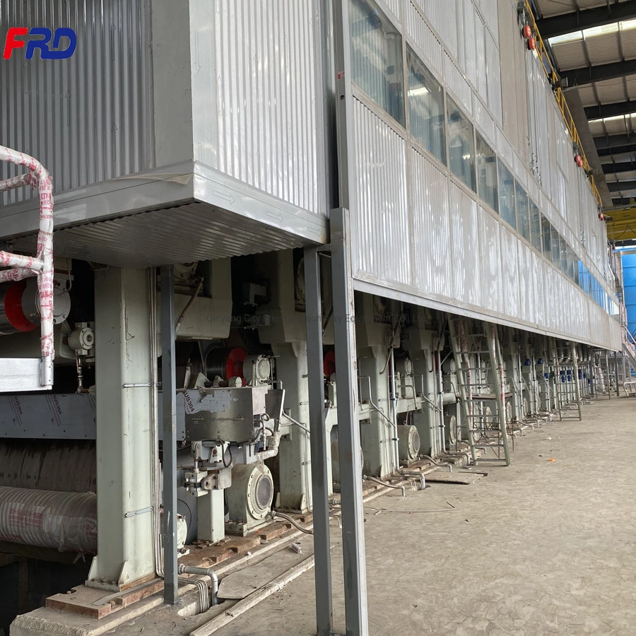 282 Kraft Liner Duplex Board Corrugated Paper Making Machine Kraft Testliner Paper Making 4200mm 200t/D Toilet Paper Making Machine Kraft Paper Making Machine