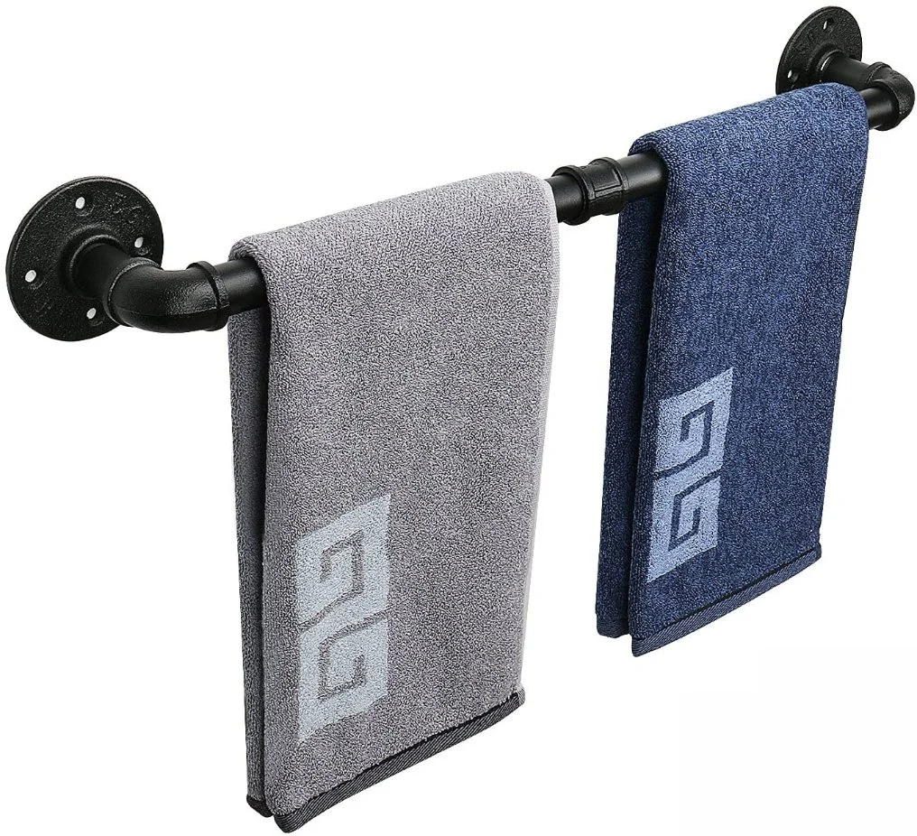 Bathroom Accessories Towel Racks with Threaded Floor Flange for Decorate Furniture